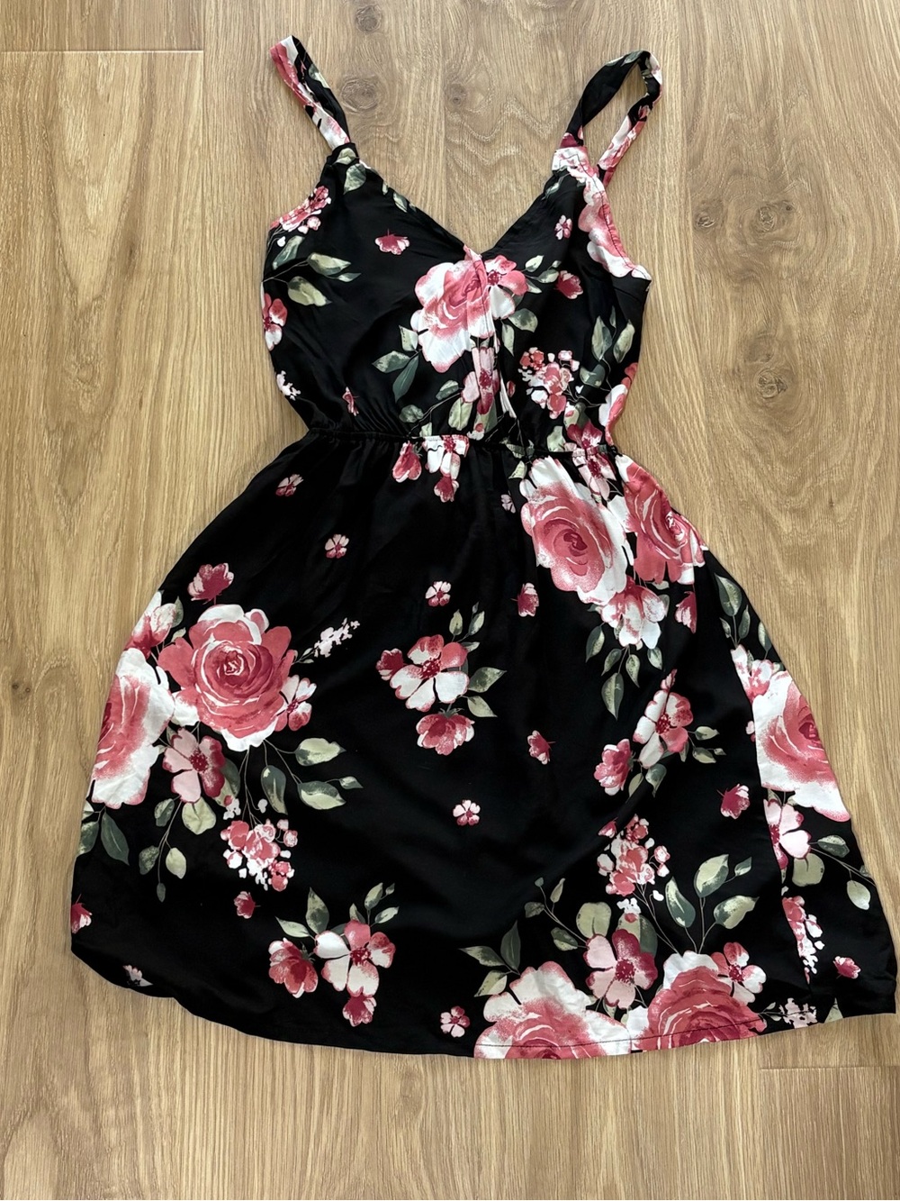 Yuna Floral Fit & Flare Dress NWT Size S/M